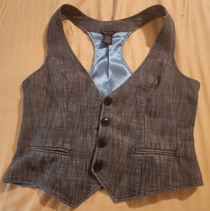 Maurice large denim vest